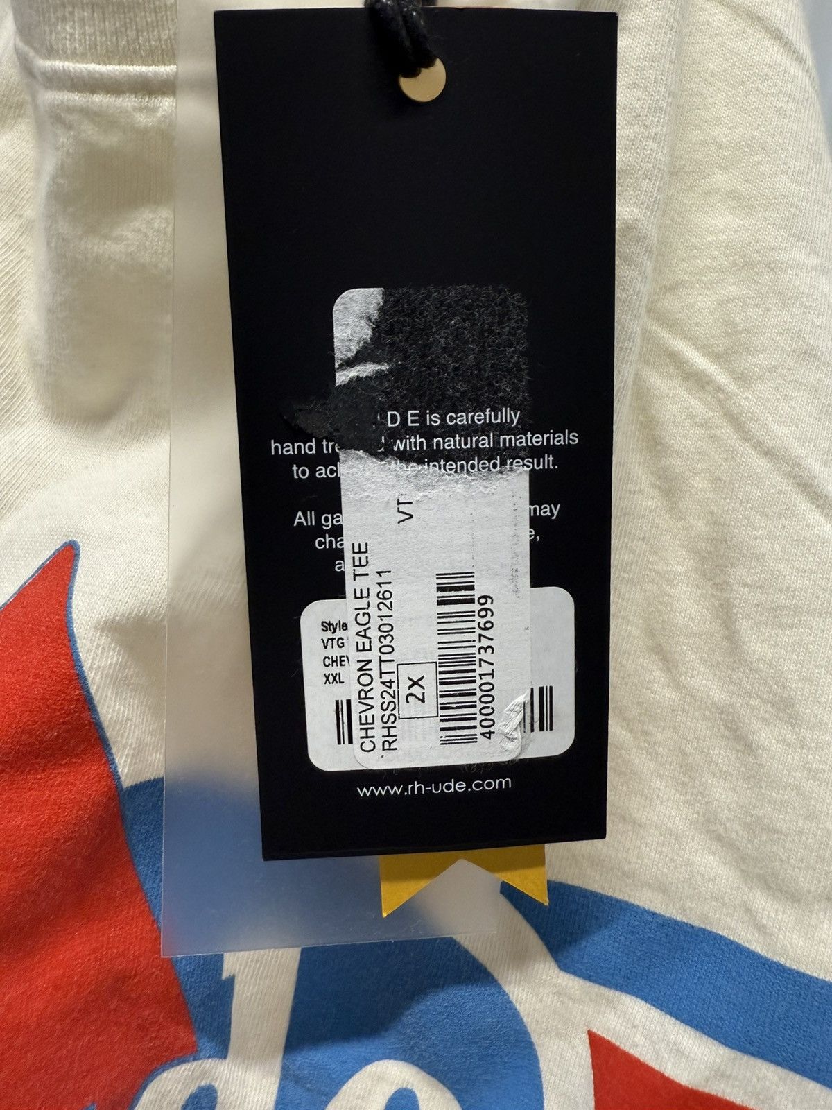 Rhude Rhude Chevron Eagle Tee Vintage XXL Size US XXL / EU 58 / 5 - 5 Thumbnail