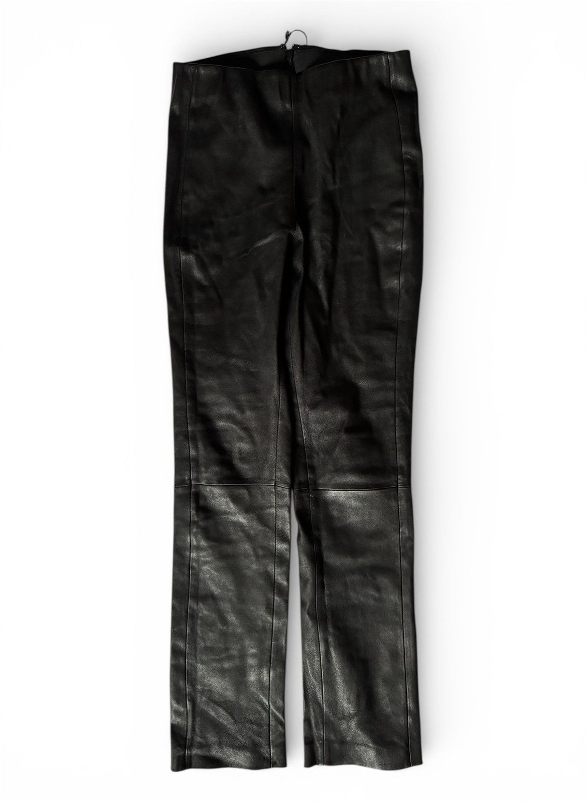 Haider Ackermann Haider Ackermann Black Varukers Leather Leggings Size 30" / US 8 / IT 44 - 1 Thumbnail