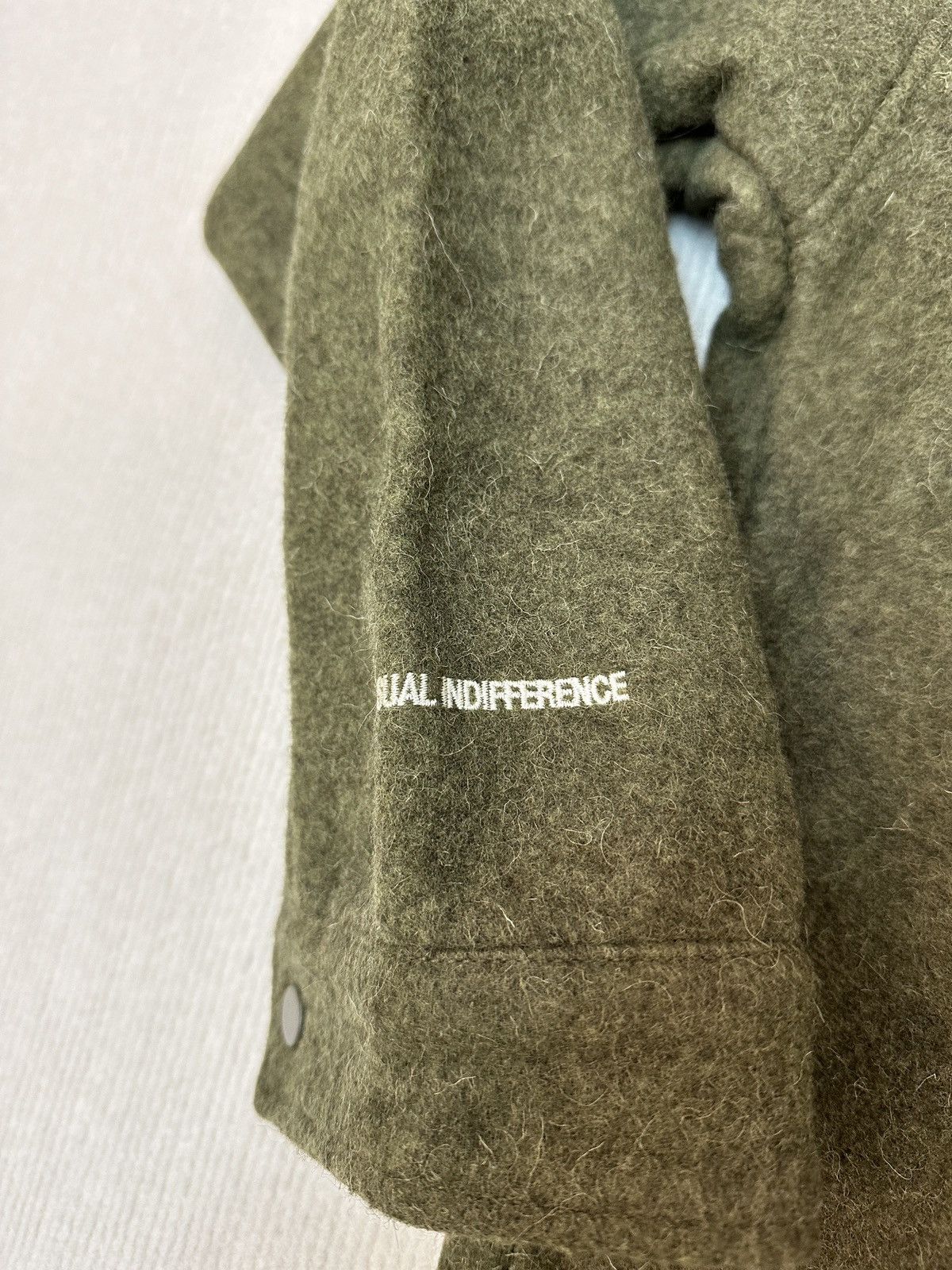 READYMADE × Saint Michael Readymade Wool Military Blanket Shirt Size US L / EU 52-54 / 3 - 4 Thumbnail