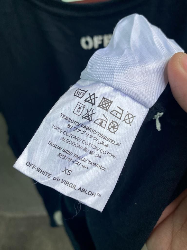 Off-White SS17 Mirrors Spray Paint Tee Size US XS / EU 42 / 0 - 9 Thumbnail