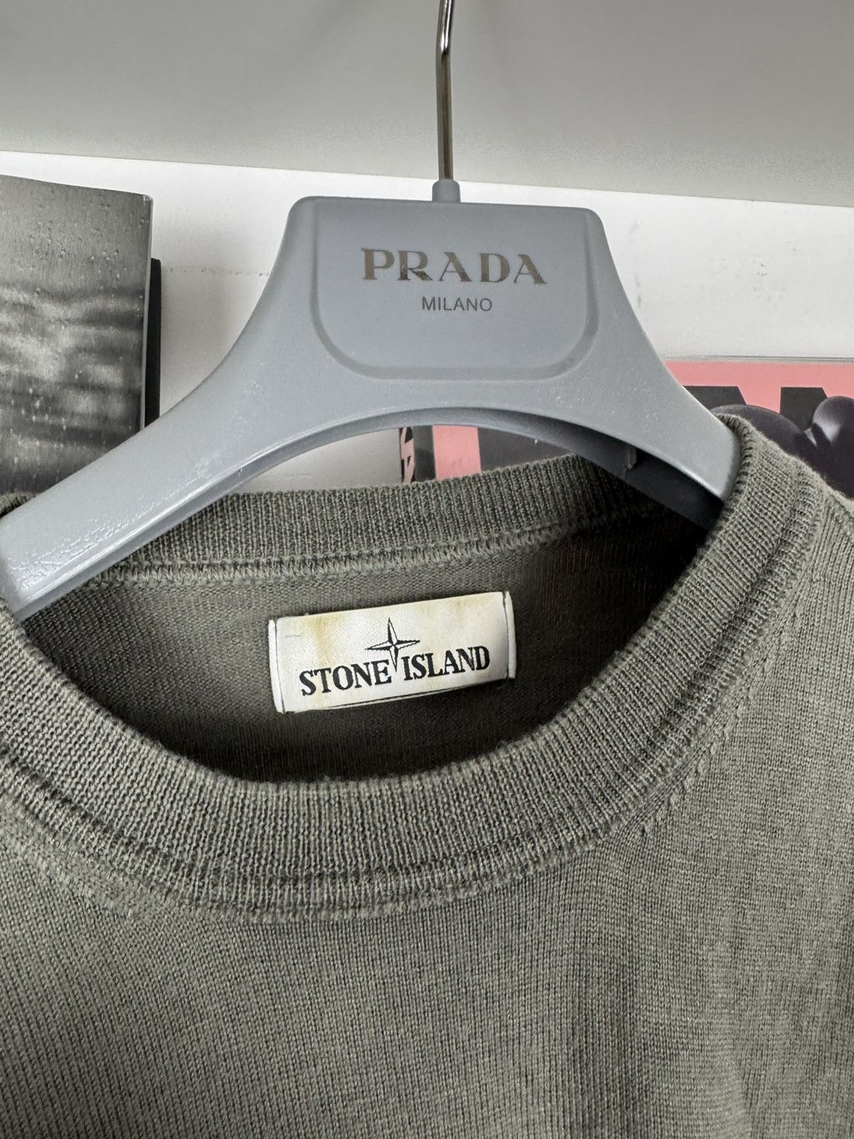 Stone Island Stone Island Jumper Knit sweater designer streetwear casual Size US M / EU 48-50 / 2 - 3 Thumbnail