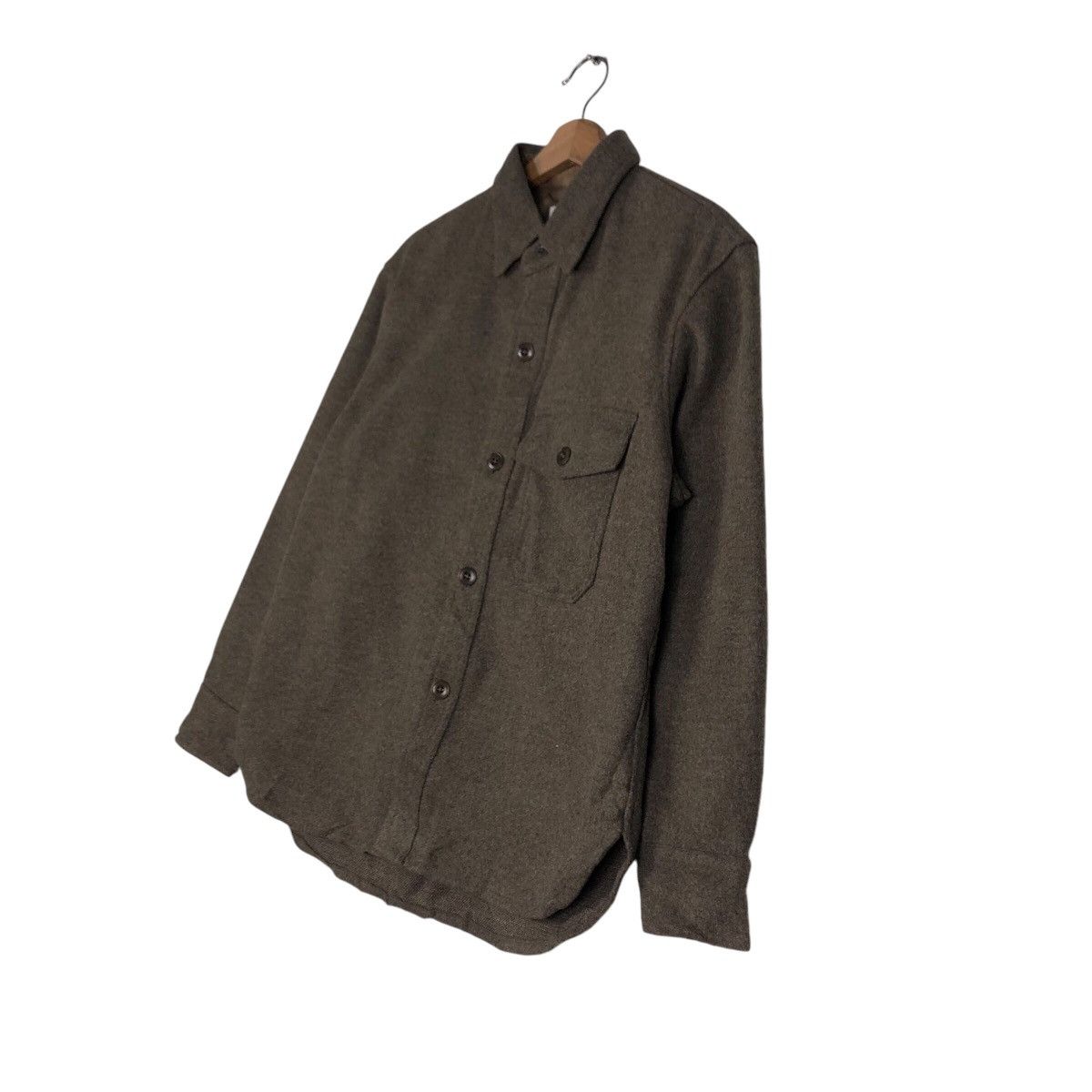 Uniqlo 📌Vintage Wool Shirt Jacket Button Uniqlo Size US S / EU 44-46 / 1 - 3 Thumbnail
