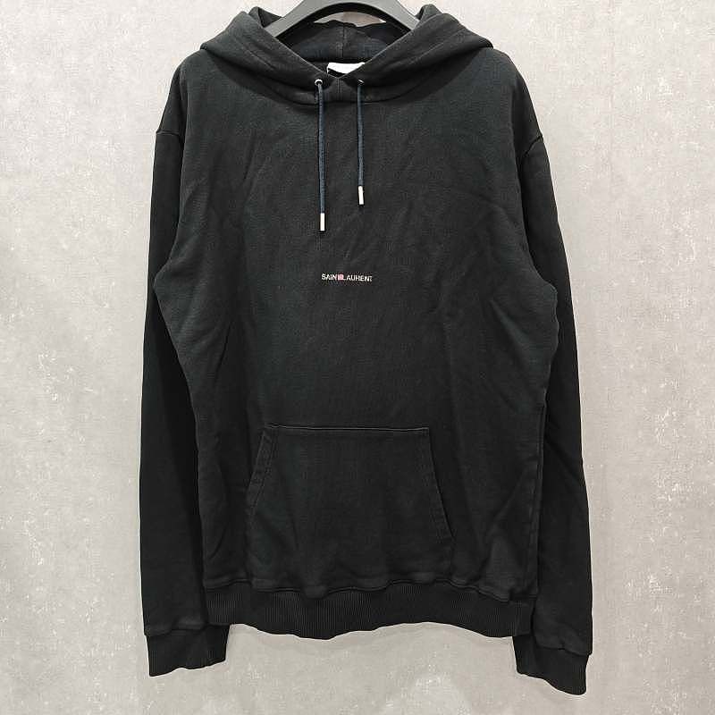 Saint Laurent Paris Saint Laurent Logo Hoodie Size L Size US L / EU 52-54 / 3 - 1 Thumbnail