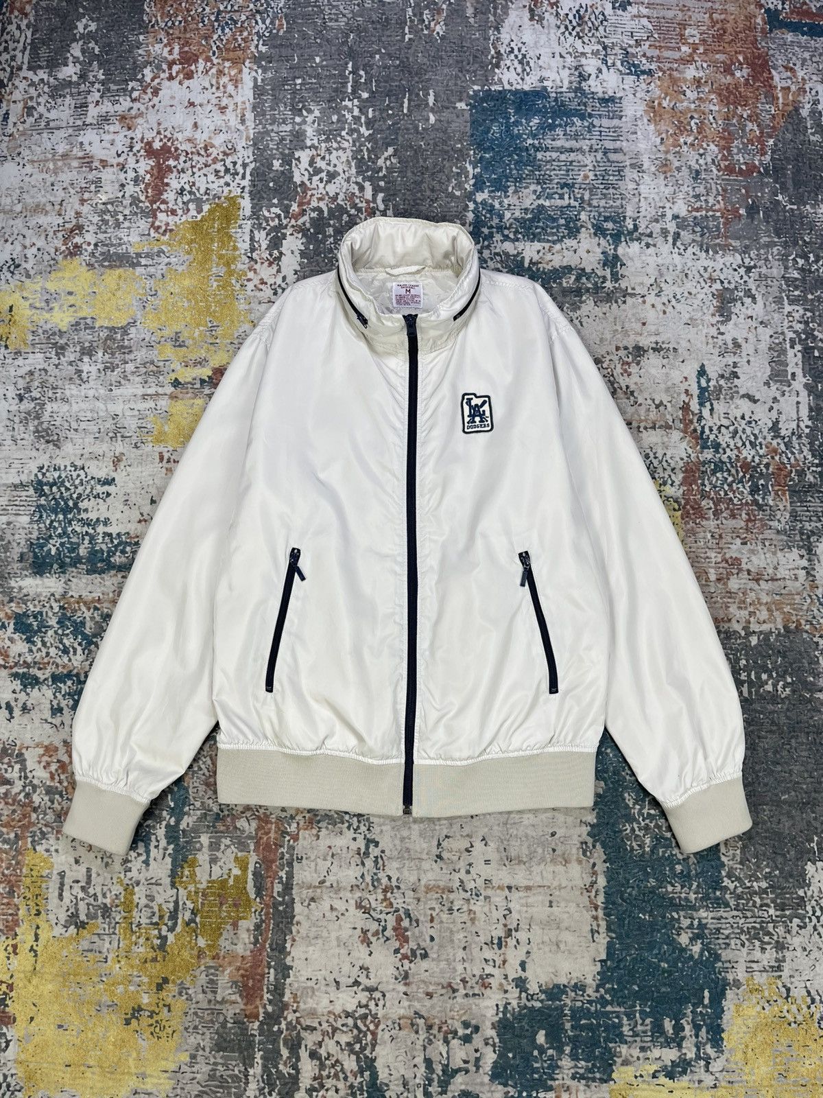 MLB Vtg MLB LA Dodgers Windbreaker Jacket Size US M / EU 48-50 / 2 - 1 Thumbnail