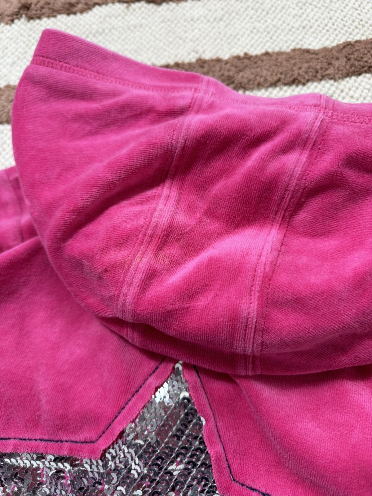 Cartoon Network HELLO KITTY VELOUR 2000s ZIP HOODIE Size XXS / US 00 / IT 34 - 8 Thumbnail
