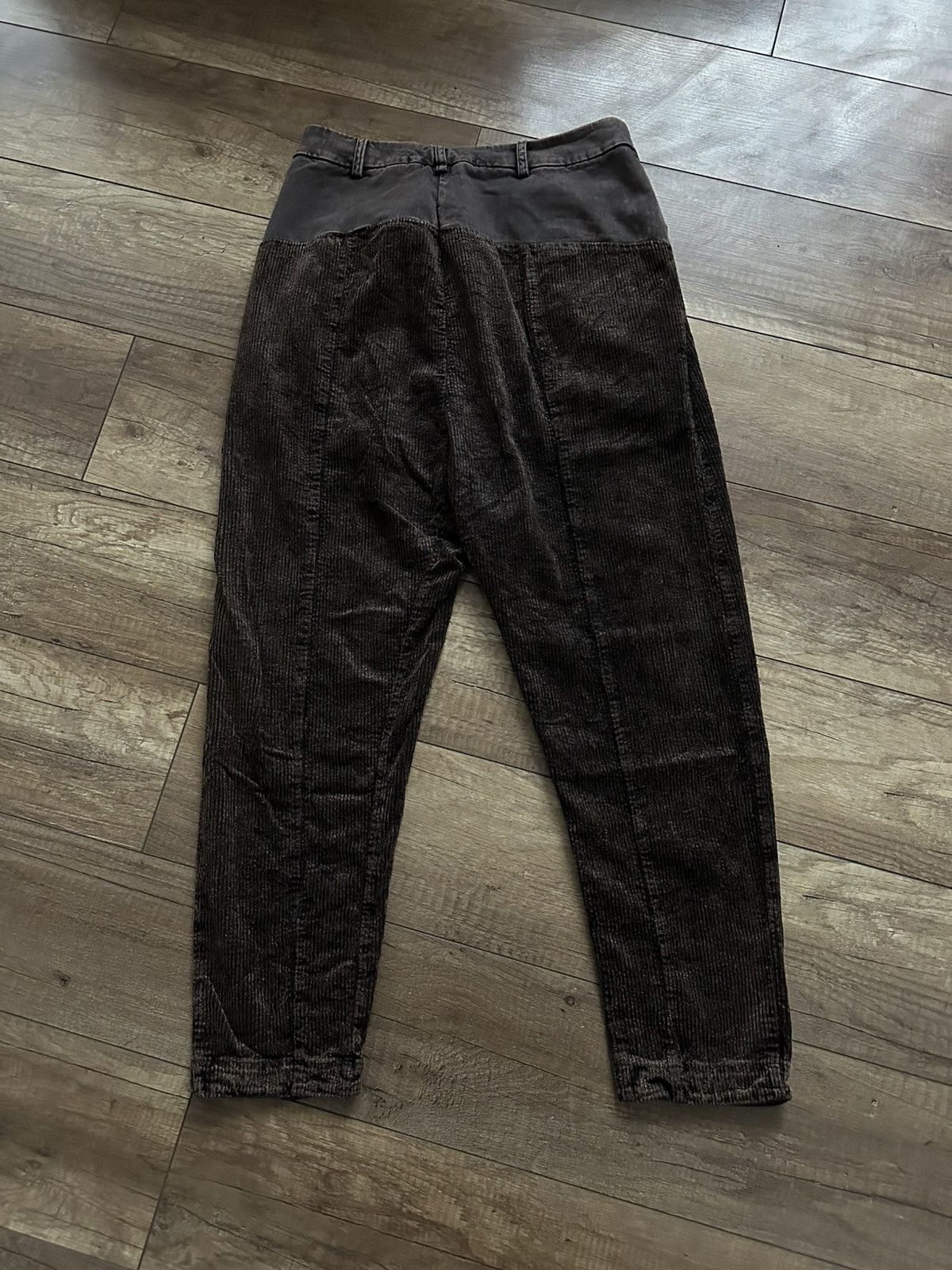 Transit Transit Par Such Corduroy Pants Trousers Asymmetric Size 30" / US 8 / IT 44 - 6 Thumbnail
