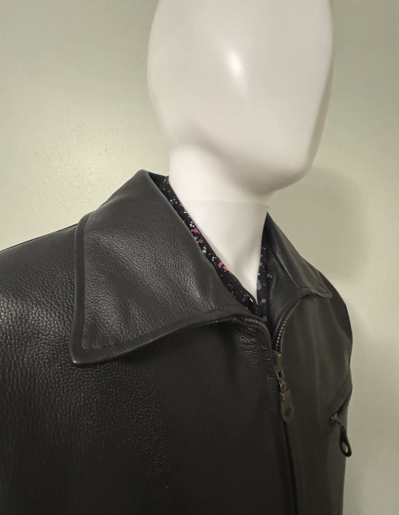 Diesel Diesel black leather jacket Size US XL / EU 56 / 4 - 6 Thumbnail