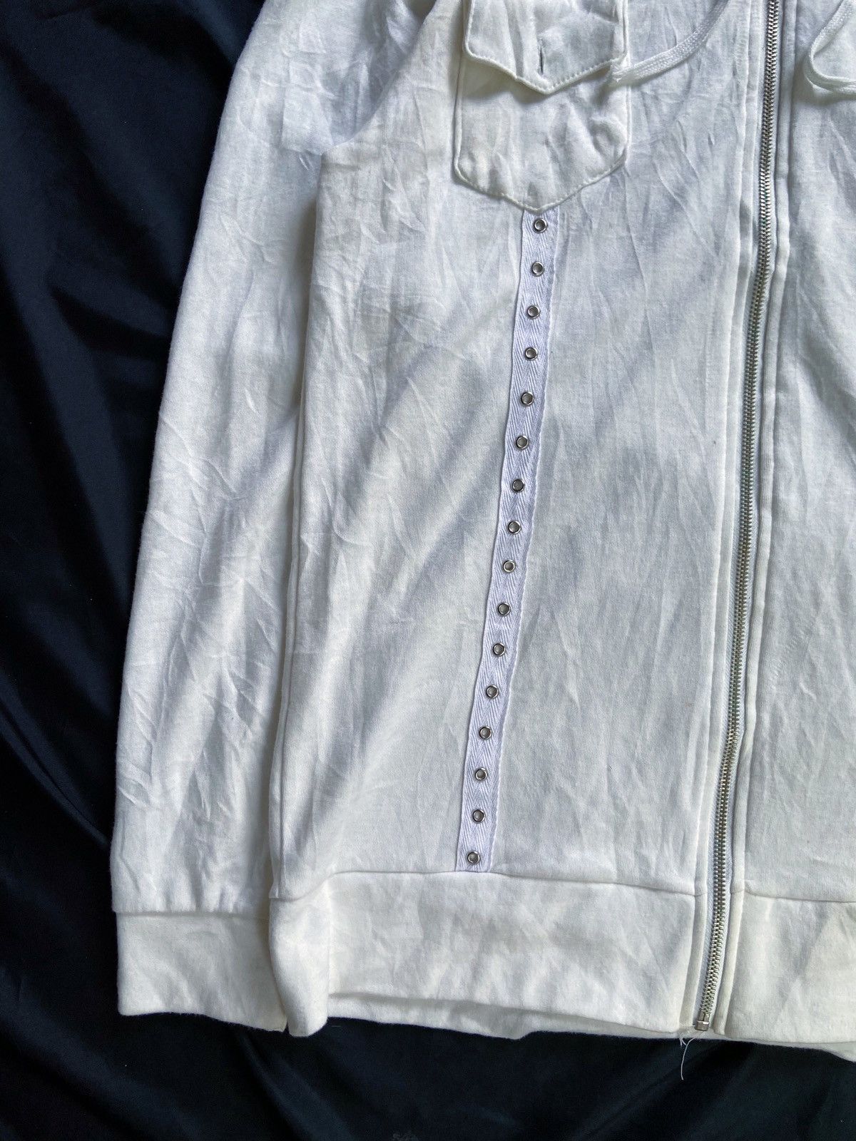 14th Addiction JAPANESE BONDAGE STYLE ZIP HOODIE Size US L / EU 52-54 / 3 - 5 Thumbnail