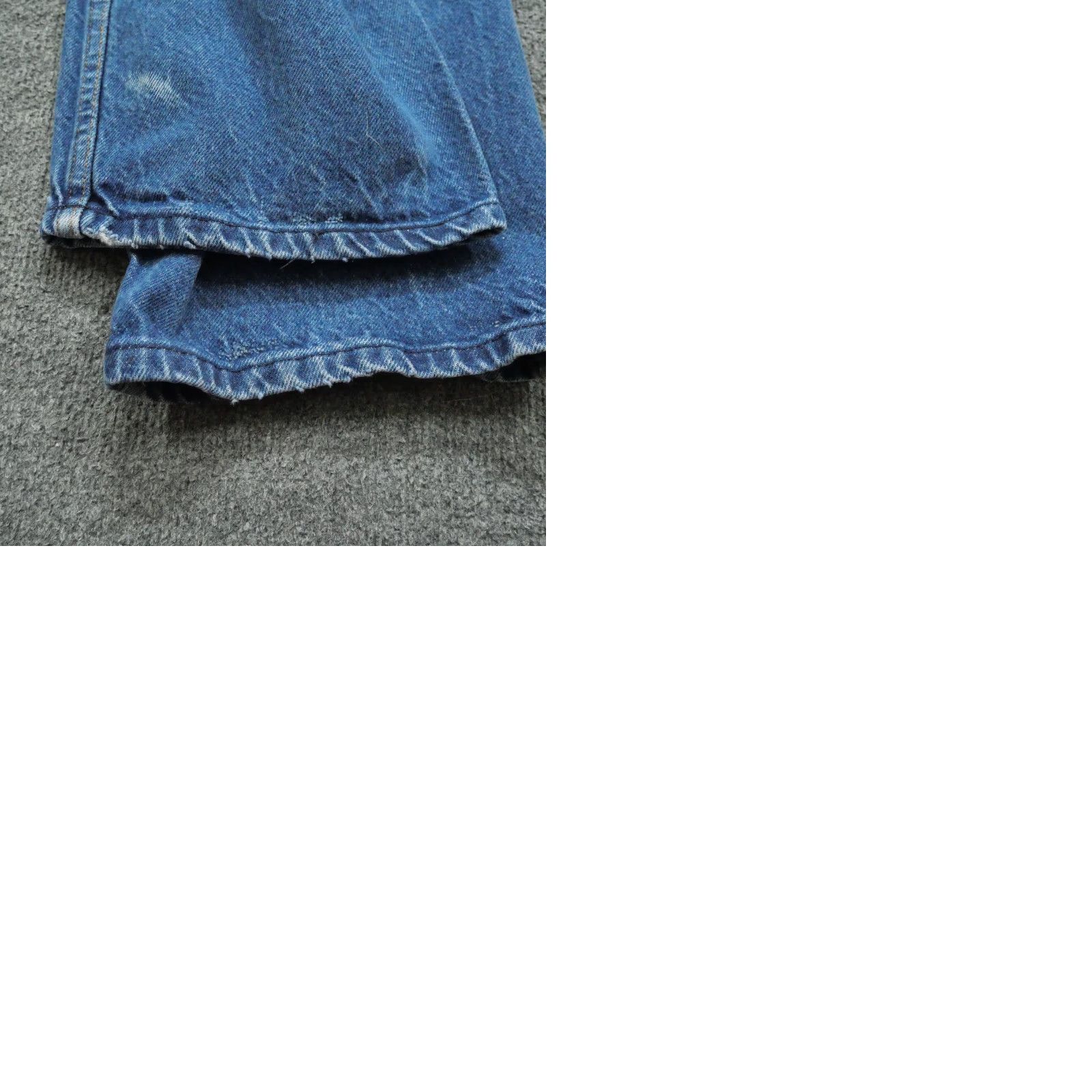 Dickies VINTAGE Dickies Jeans Mens 38x29 Blue Denim Pants 80s Jeans Mens 38 29 Blue Denim 80s Relaxed Straight Vintage Mens Blue Jeans - Branders 80s Size US 38 / EU 54 - 10 Thumbnail