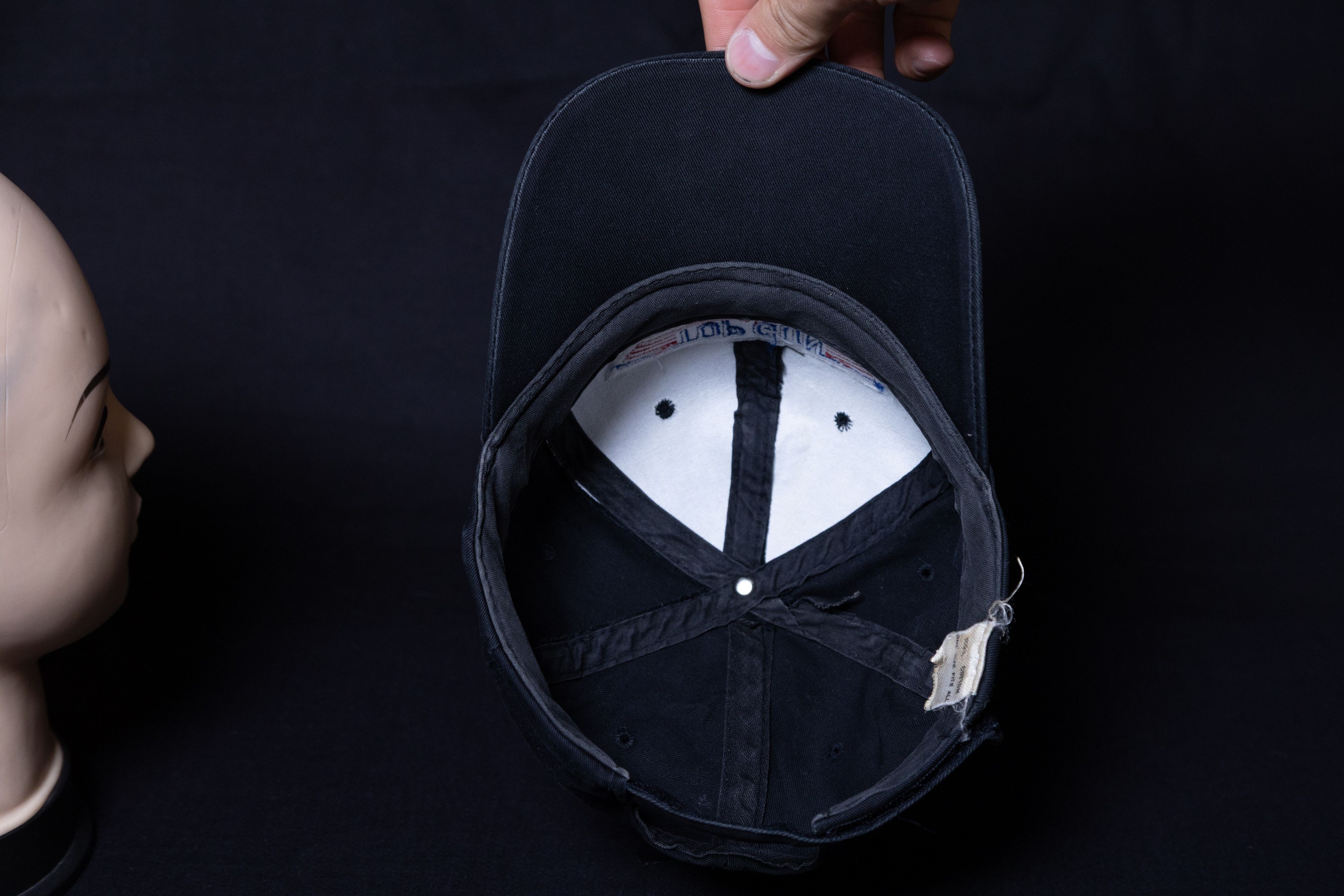Vintage Vintage 90s US Navy Top Gun Weapons School Snapback Hat Size ONE SIZE - 7 Thumbnail