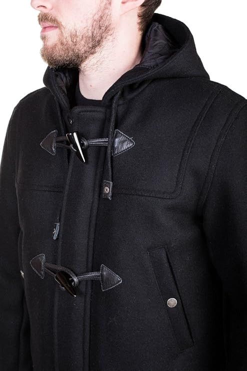 Other Schott NYC Wool Duffle Coat Men's Size M Black Casual Size US M / EU 48-50 / 2 - 4 Thumbnail