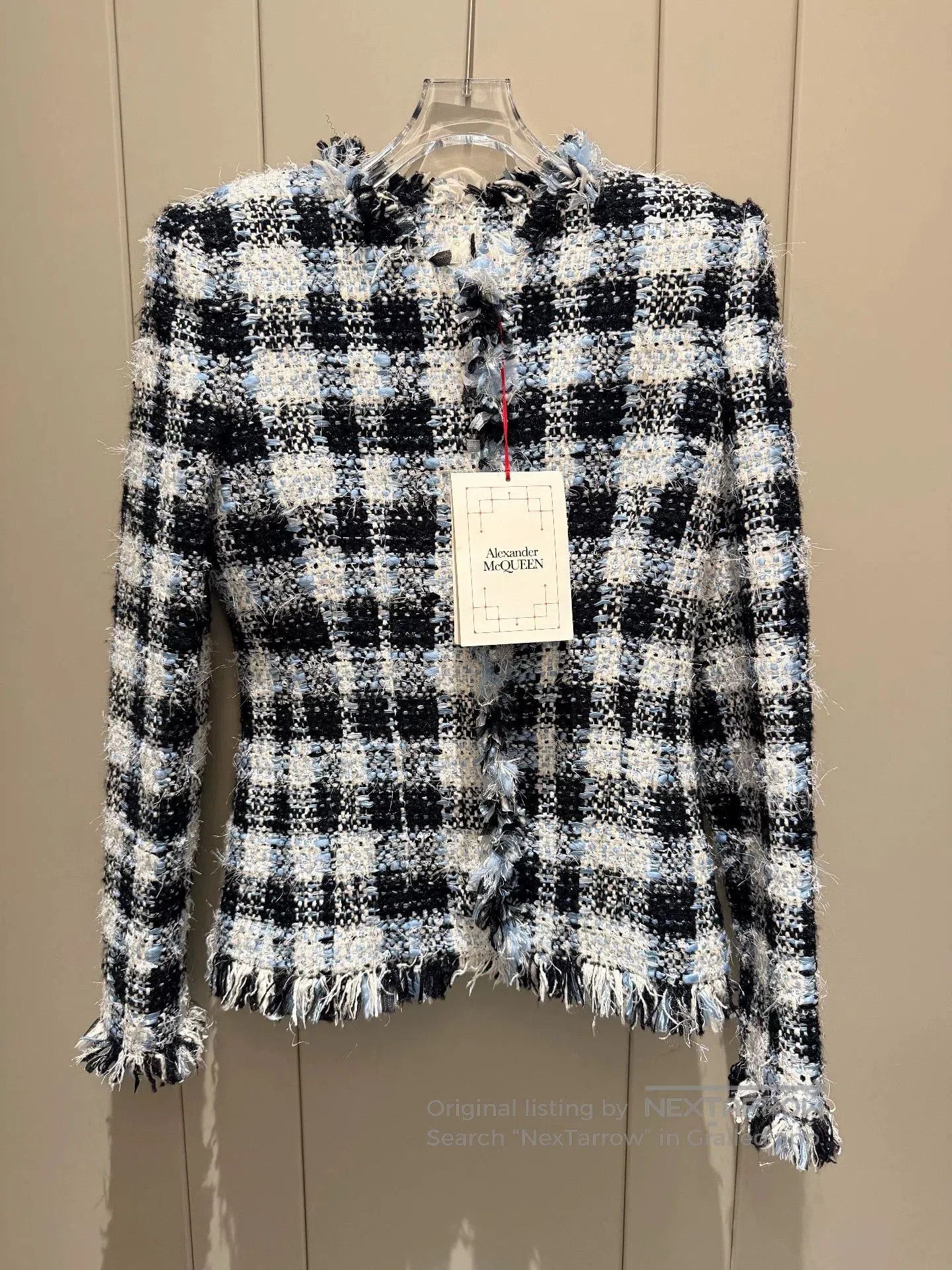 Alexander McQueen Alexander McQueen Women's Plaid Coat. Size M / US 6-8 / IT 42-44 - 1 Thumbnail