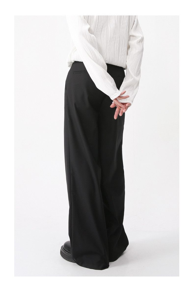 Japanese Brand Japanese retro casual loose straight trousers Size US 32 / EU 48 - 4 Thumbnail