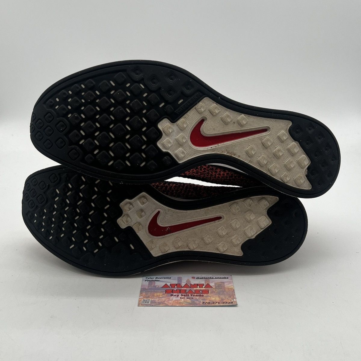 Nike Flyknit racer fire rooster Size US 12 / EU 45 - 7 Thumbnail