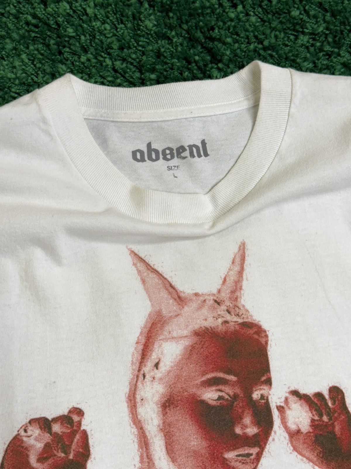 Absent Absent Women Who Love Too Much Tee White Large Size US L / EU 52-54 / 3 - 3 Thumbnail