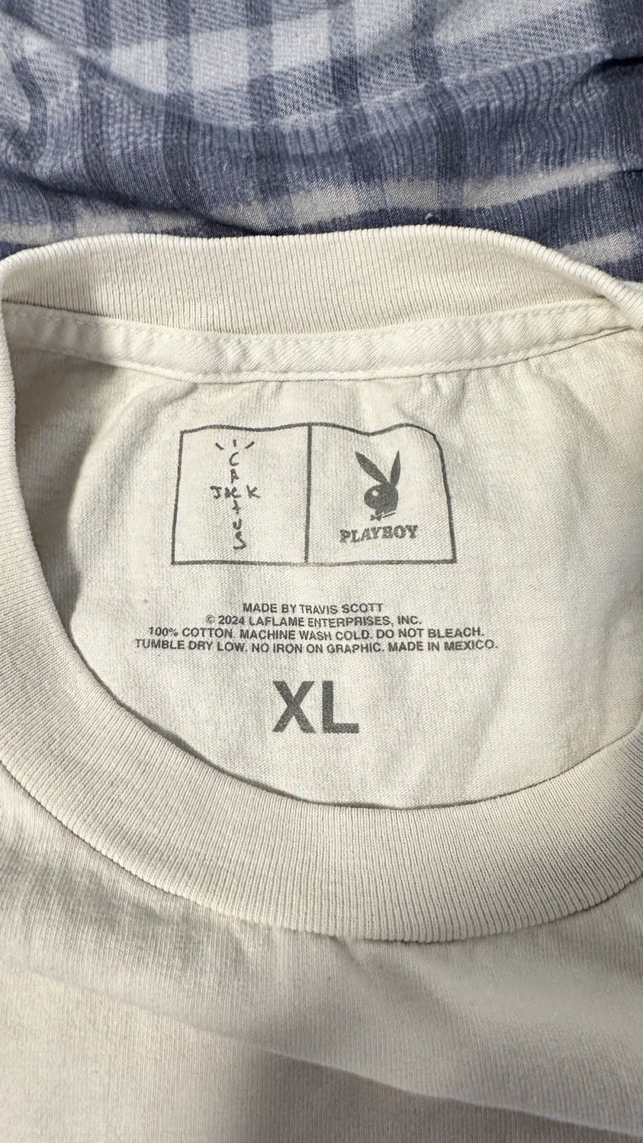 Travis Scott Travis Scott ComplexCon Playboy Tee Size US XL / EU 56 / 4 - 3 Thumbnail