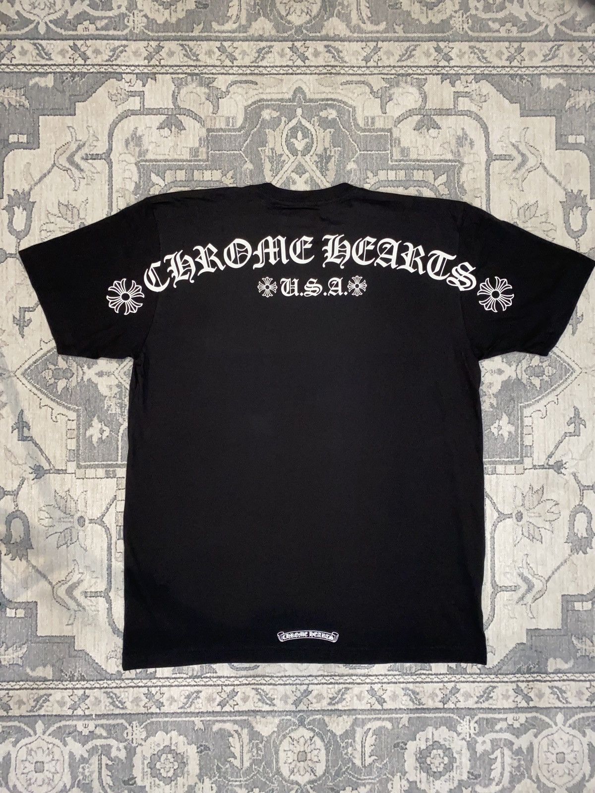 Chrome Hearts Chrome Hearts Arc Logo Tee Size US XL / EU 56 / 4 - 1 Thumbnail