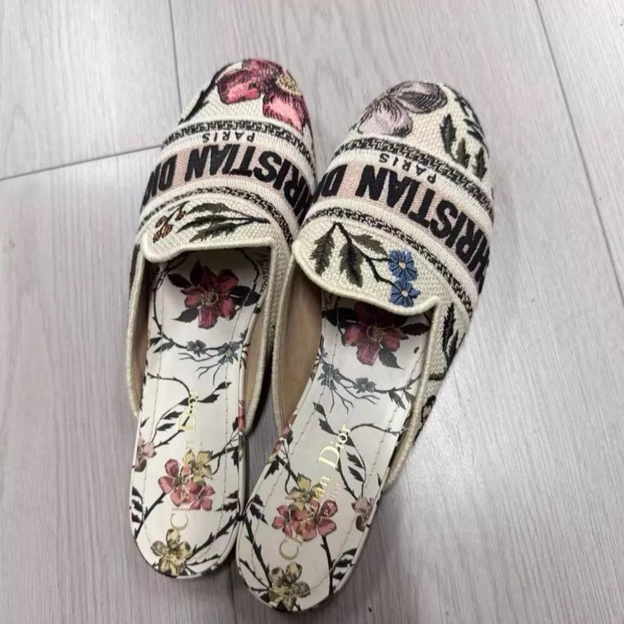 Dior Dior Women's 37 Slippers Size US 6.5 / IT 36.5 - 1 Thumbnail