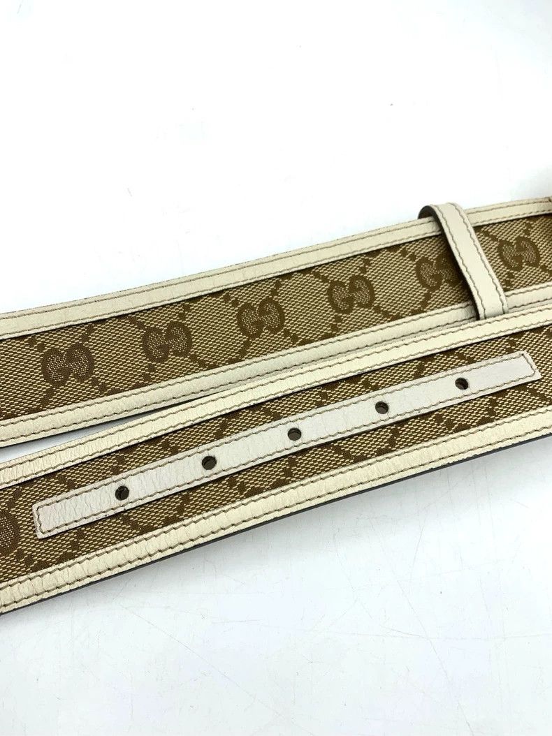Gucci Gucci Logo old flower patchwork leather belt 2502-Nextarrow Size ONE SIZE - 7 Thumbnail