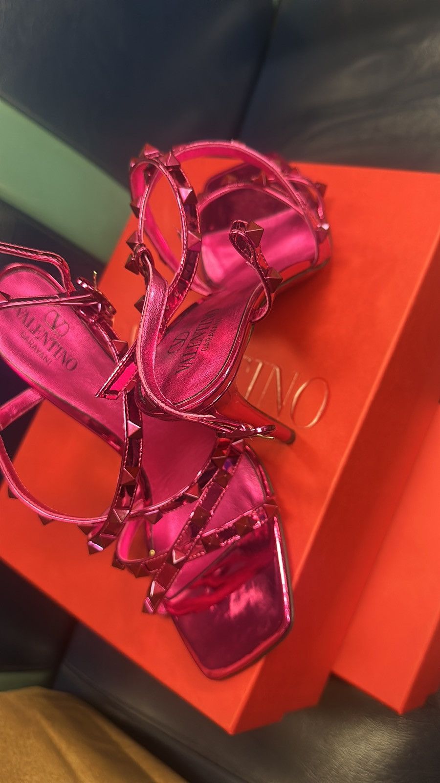 Valentino Valentino hot pink heels Size US 7.5 / IT 37.5 - 4 Thumbnail