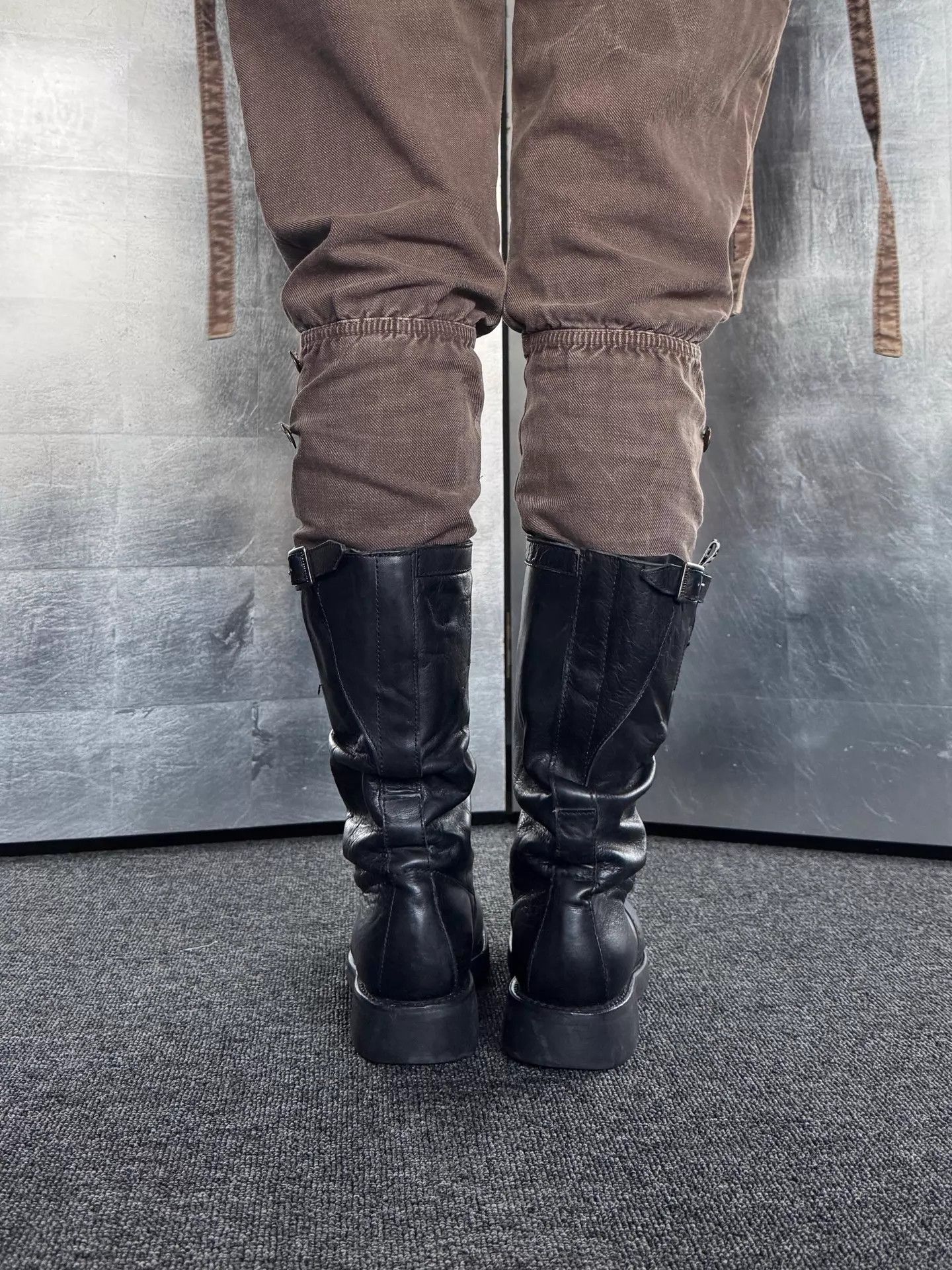 Belgian Shoes Belgian Brand Leather Boots 30cm Shaft Mint Size 38 Size US 7.5 / IT 37.5 - 4 Thumbnail