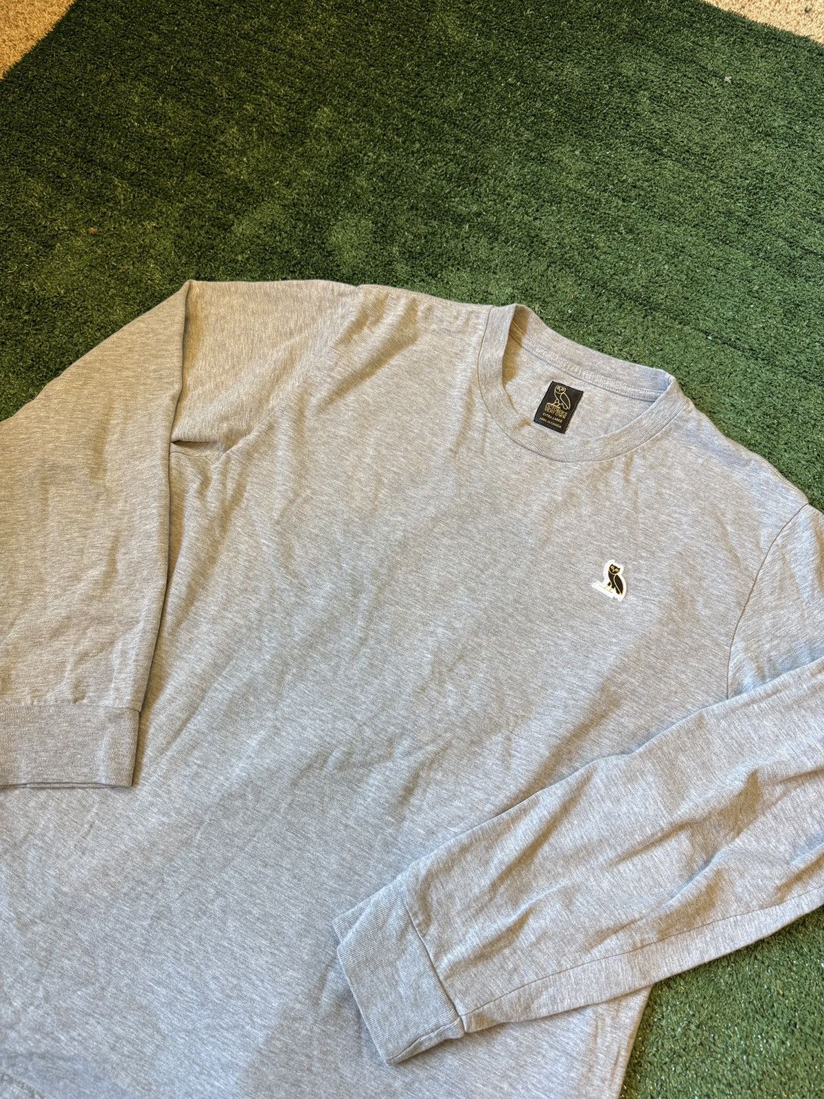 October's Very Own Drake OVO Octobers very own gray long sleeve T shirt XL Size US XL / EU 56 / 4 - 2 Thumbnail