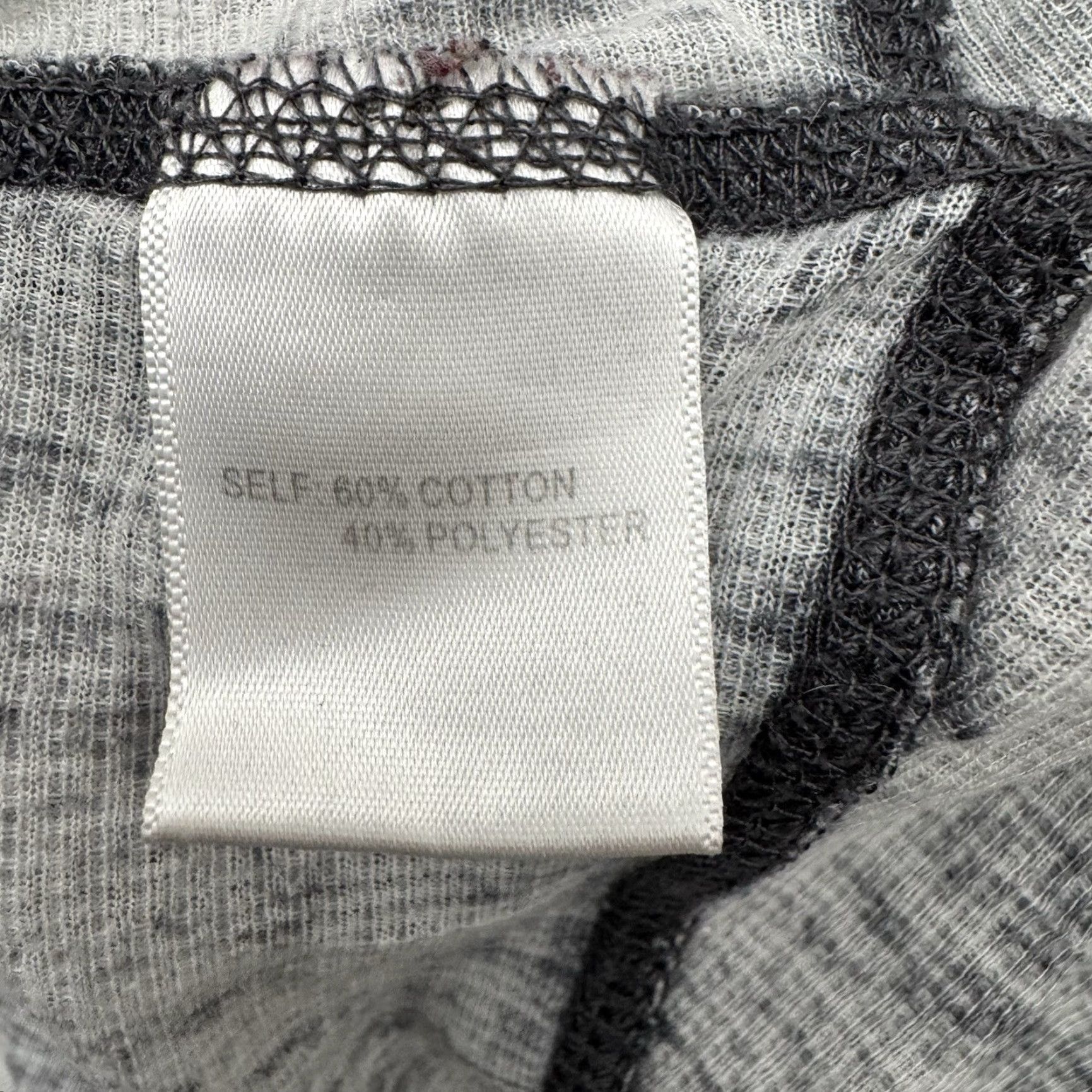 Vintage June & Delancey Top Women 1X Plus Waffle Knit Asymmetrical Boho Grunge Lagenlook Size XL / US 12-14 / IT 48-50 - 7 Thumbnail