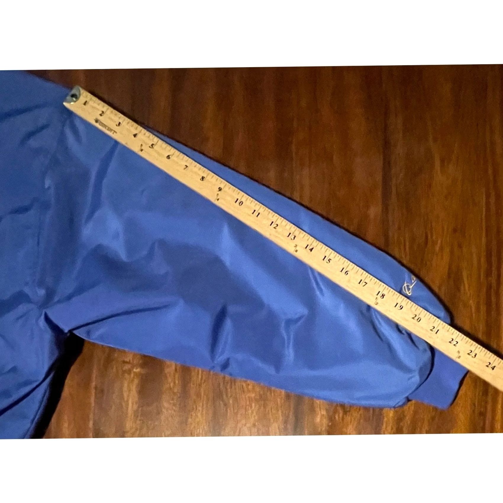 Vintage VINTAGE Harvard Square HSQ Boeing Windbreaker Jacket Mens XL Blue Full Zip Lined Pockets Embroidered Zipper Size US XL / EU 56 / 4 - 8 Thumbnail