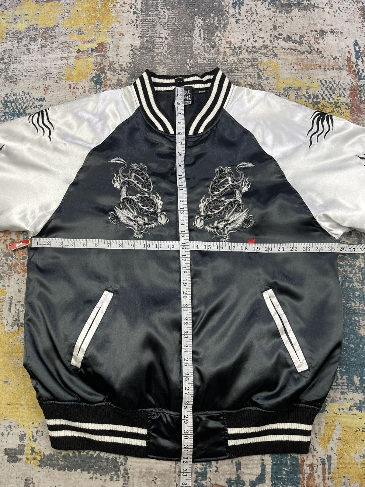 Dogtown Vtg Dogtown Black Dragon Sukajan Souvenir Jacket Size US L / EU 52-54 / 3 - 10 Thumbnail