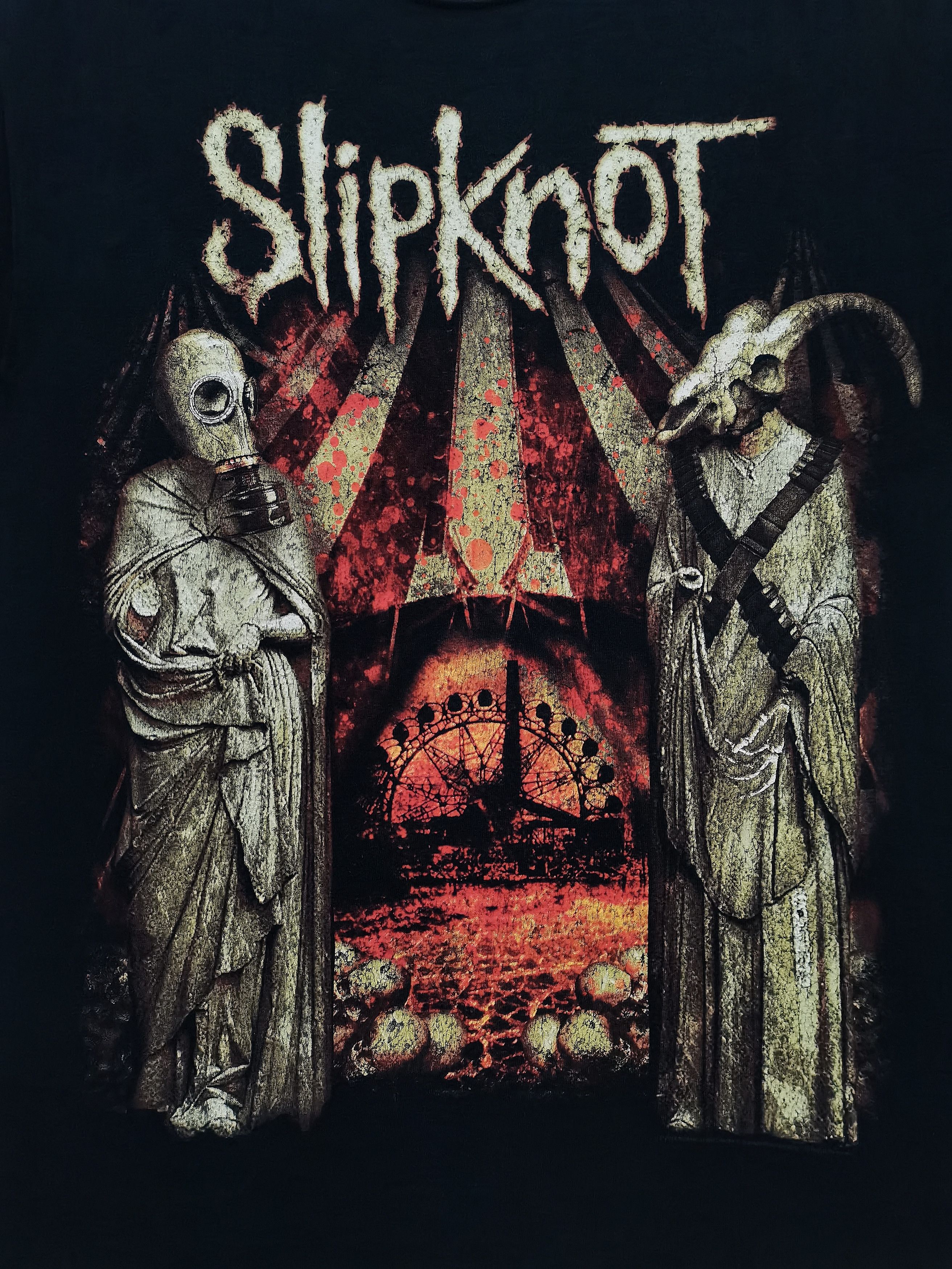 💥RARE💥©2014 Slipknot Knot Fest Japan Tour T-shirt Rare