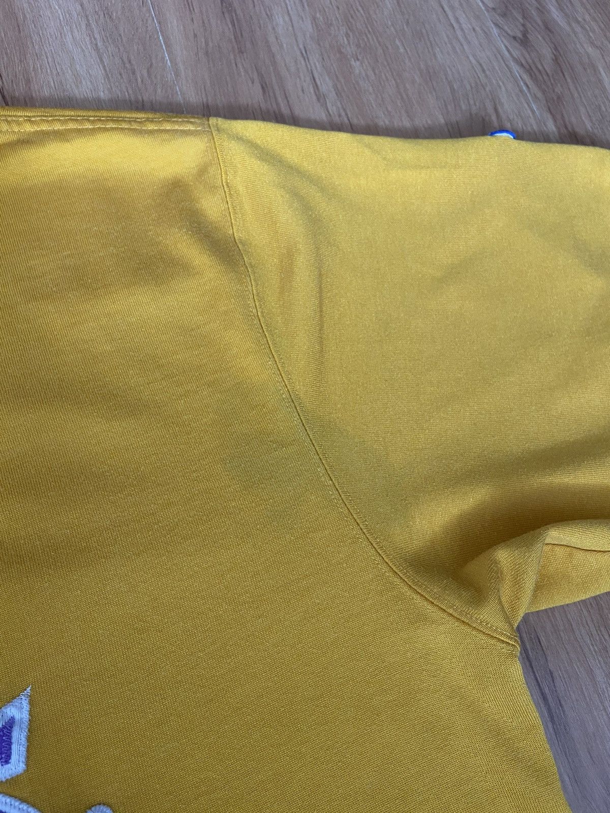 Champion Champion Los Angeles Lakers Yellow Basketball Jersey Shirt Size US XL / EU 56 / 4 - 4 Thumbnail