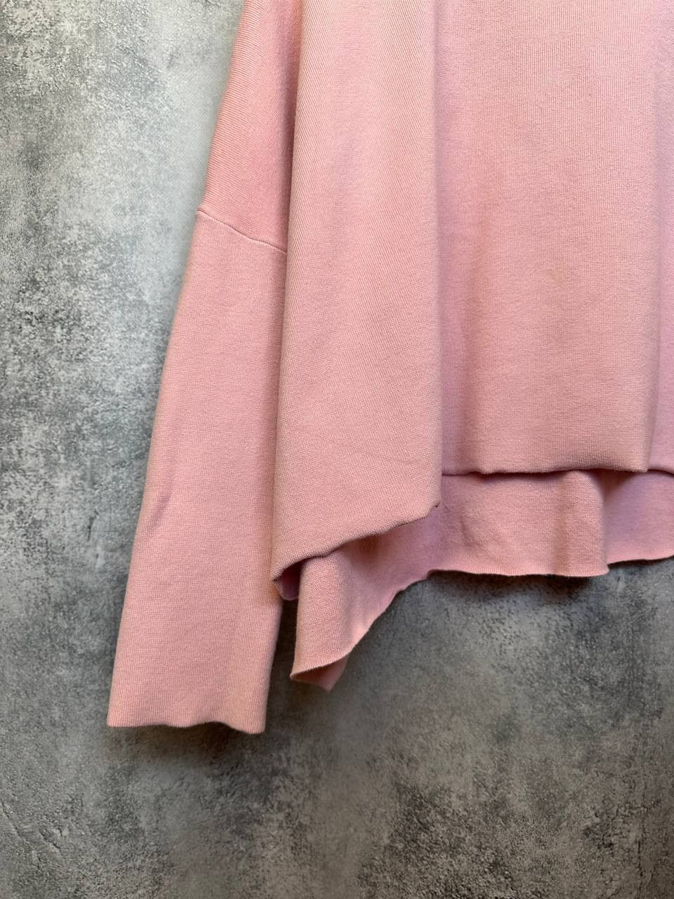 Maje Maje Pink Asymmetrical Hem Knit Sweater Pullover Top Size M / US 6-8 / IT 42-44 - 7 Thumbnail