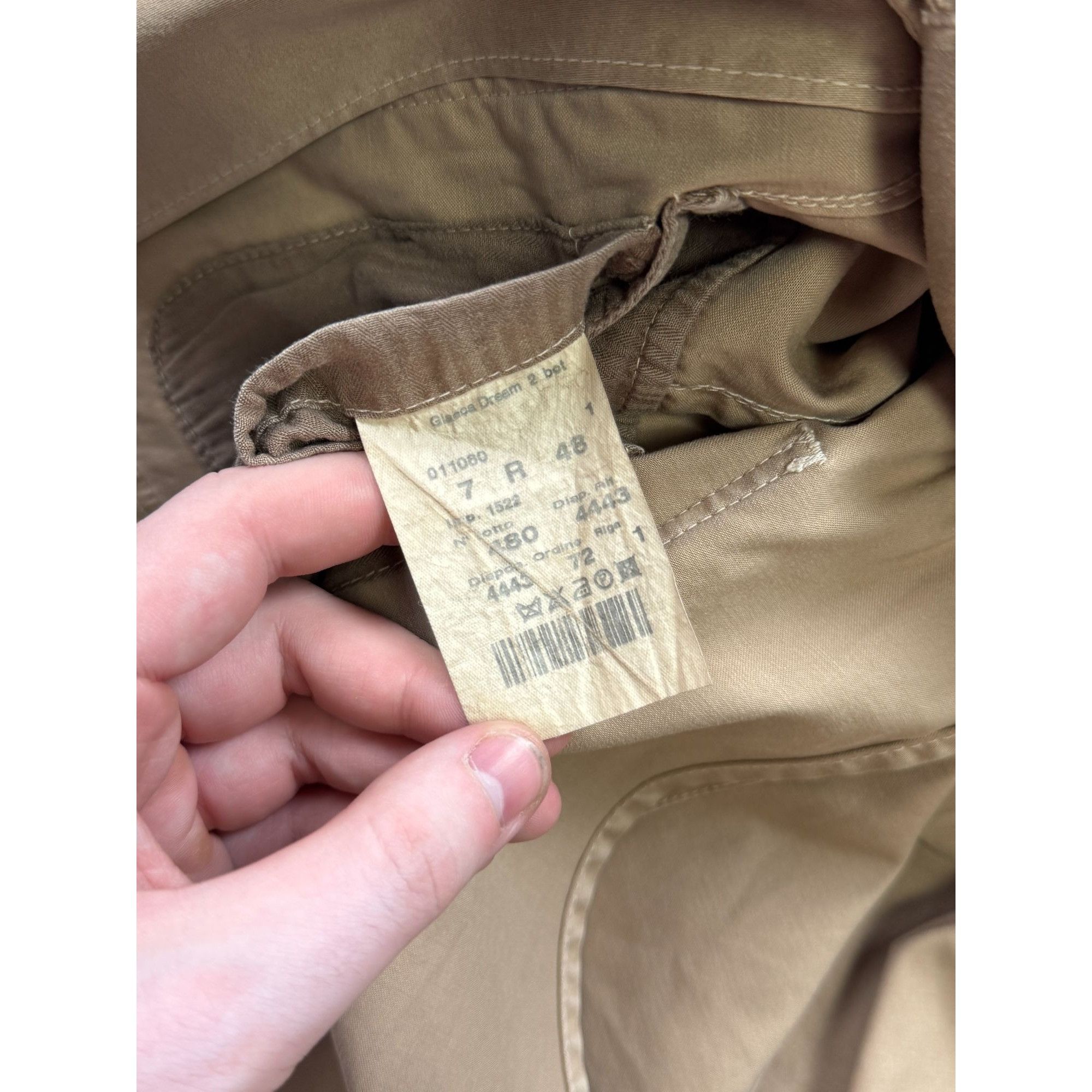 Tombolini Tombolini Cotton Twill 2 Button Blazer (Y1225) Size 40R - 12 Thumbnail