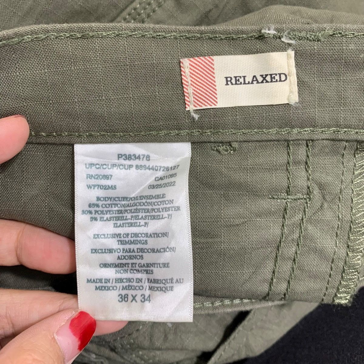 Dickies Dickies FLEX Ripstop Cargo Pants Olive Green Size US 36 / EU 52 - 8 Thumbnail