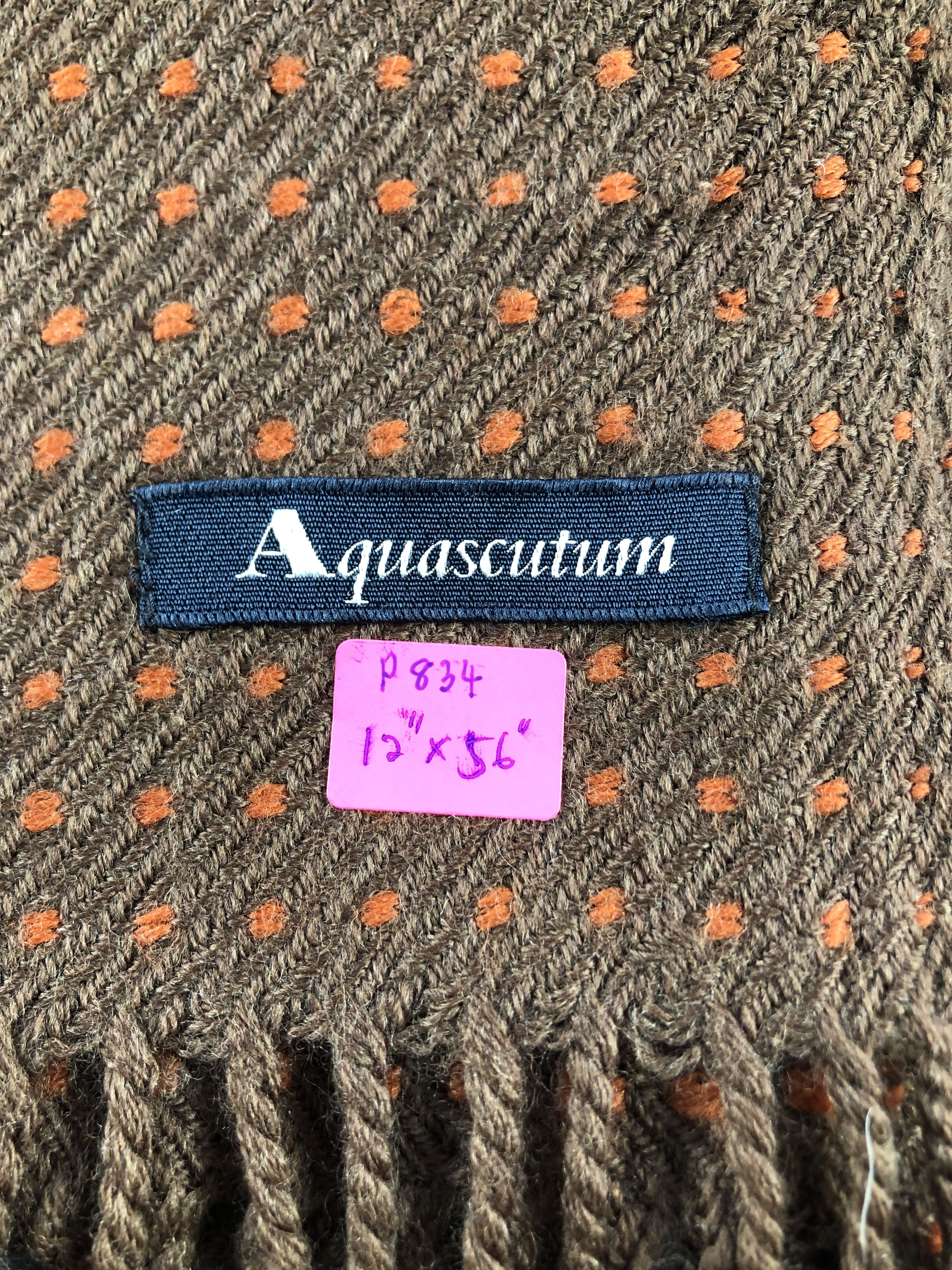 Aquascutum Aquasqutum Scarf / Muffler / Neckwear P834 Size ONE SIZE - 7 Thumbnail