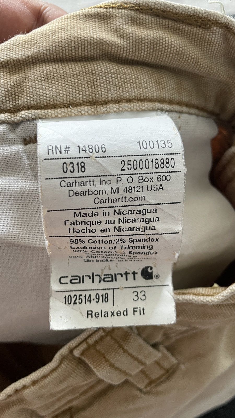 Carhartt Carhartt Short Pant Size US 33 - 4 Thumbnail