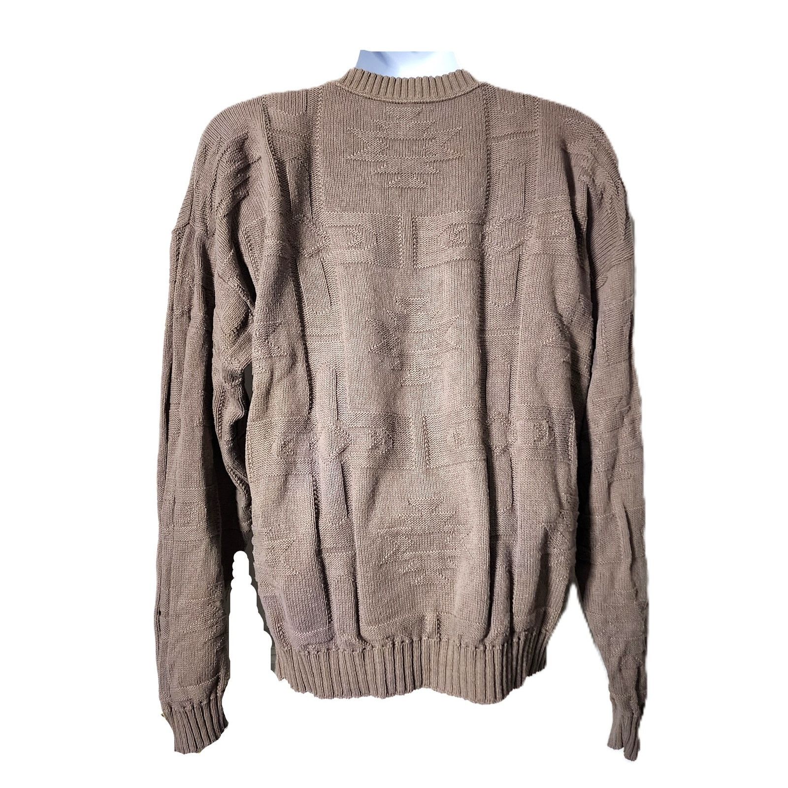 Orvis Orvis Aztec Crew Neck Cable Knit Sweater XXL Size US XXL / EU 58 / 5 - 2 Thumbnail
