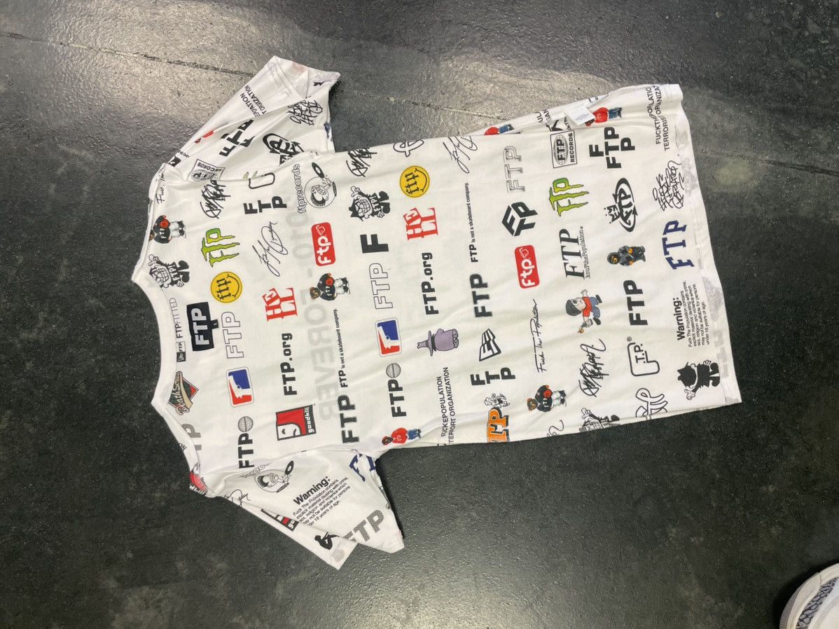 Fuck The Population FTP Multi Logo Reversible Tee Size US S / EU 44-46 / 1 - 2 Thumbnail