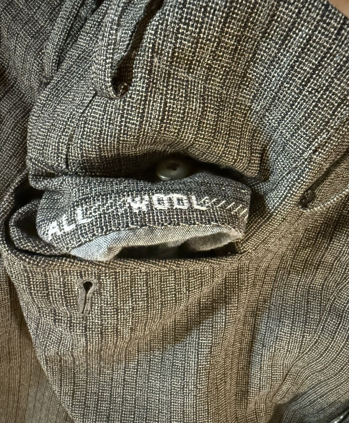 Other Spring&Summer Vintage ALL WOOL Slacks with Stripe Lining Size US 33 - 8 Thumbnail