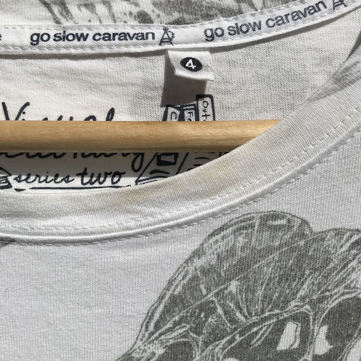 go slow caravan Go Slow Caravan Dinosaur Full Print Tee Go Slow Caravan Size US M / EU 48-50 / 2 - 12 Thumbnail