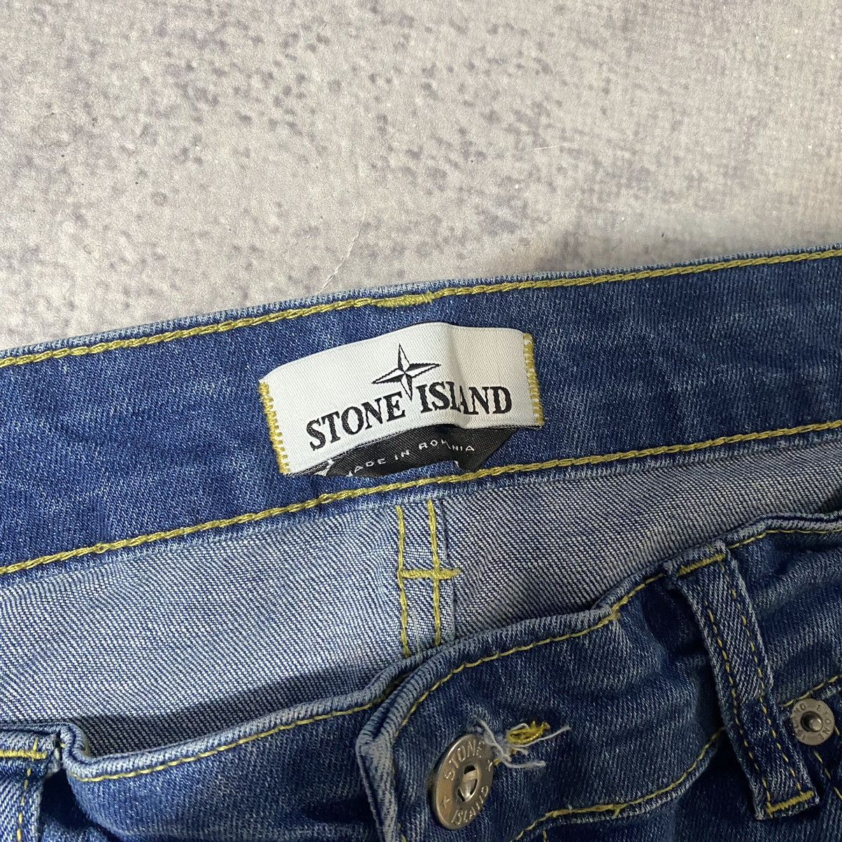 Stone Island Vintage Stone Island Jeans Patch Pocket Straight Fit Casual Size US 34 / EU 50 - 8 Thumbnail