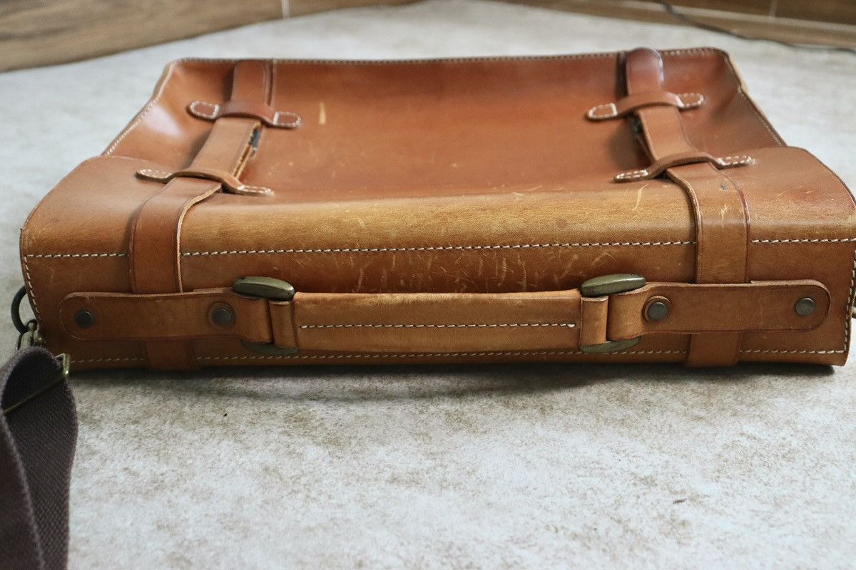 Maison Margiela Maison Martin Margiela Leather briefcase（Crazy Horse Hide） Size ONE SIZE - 6 Thumbnail