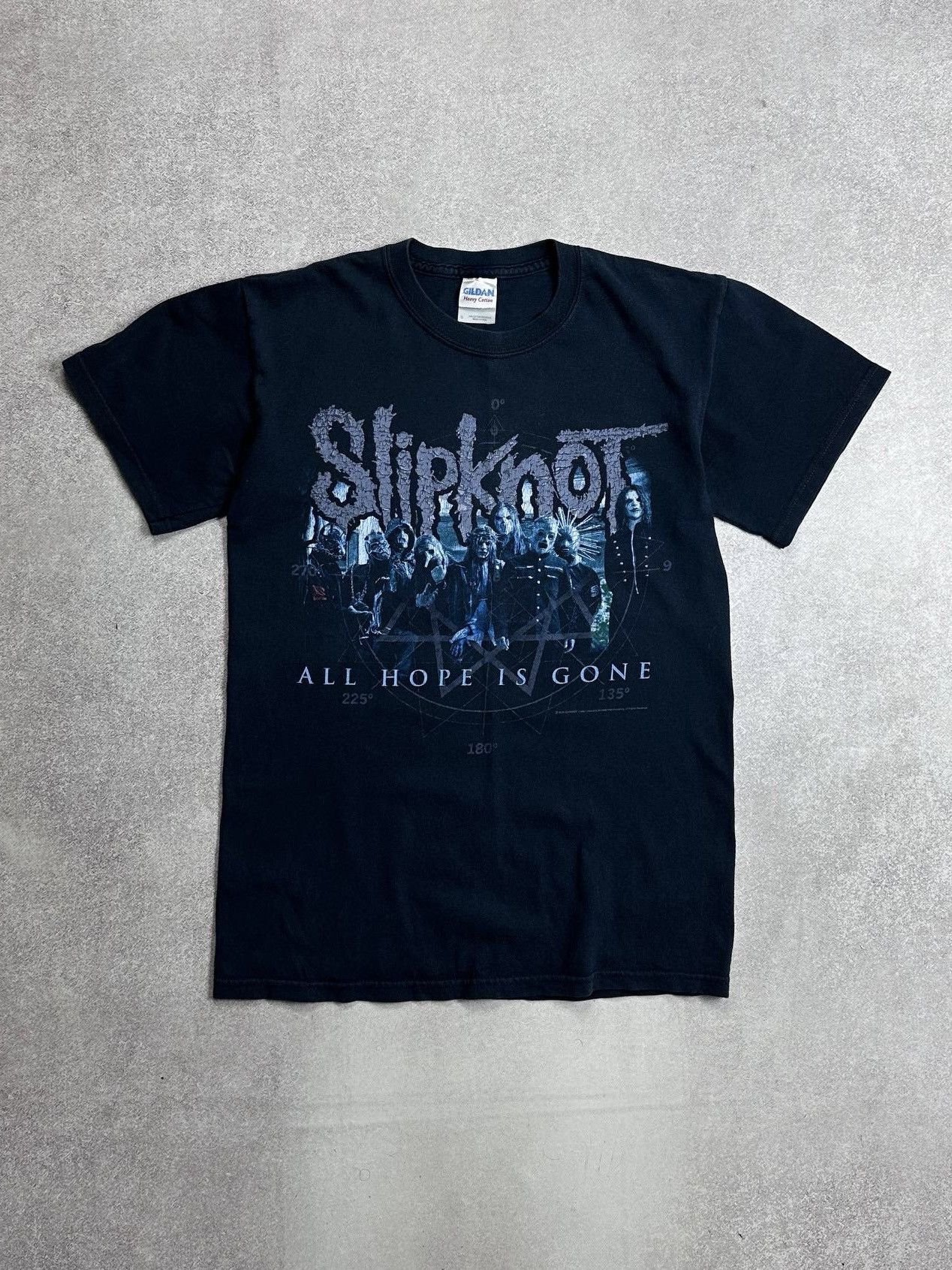 Slipknot Vintage 00s Slipknot All Hope Is Gone Promo T-shirt S Size US S / EU 44-46 / 1 - 1 Thumbnail