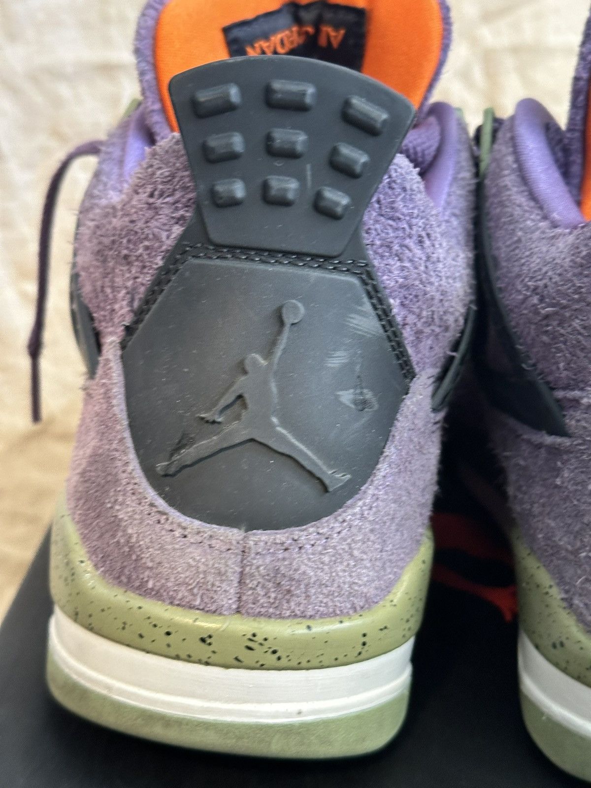 Jordan Brand Jordan 4 Canyon Purple Size US 8.5 / EU 41-42 - 10 Thumbnail
