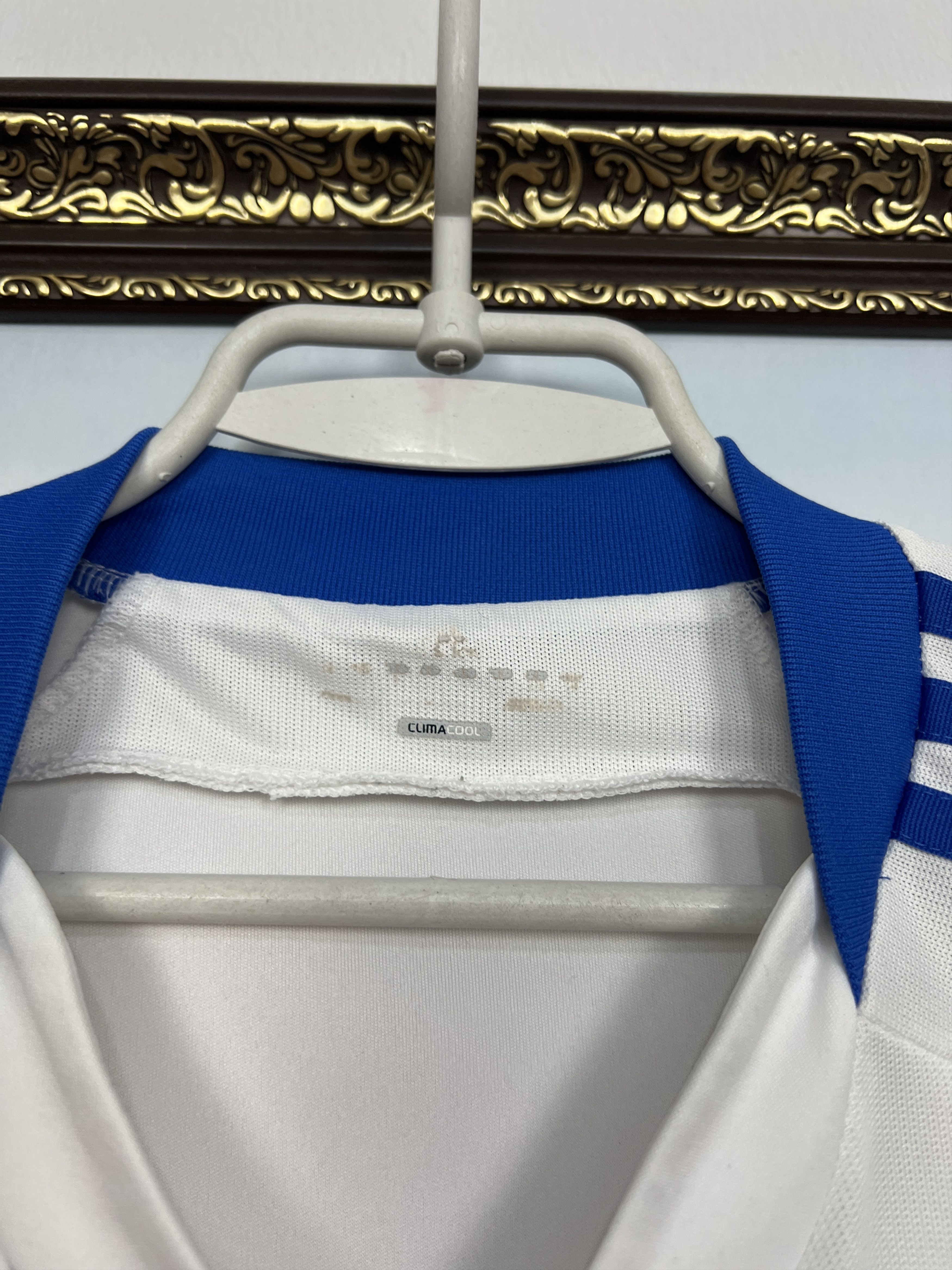 Adidas Greece Home football shirt Soccer Jersey National Trikot Size US XL / EU 56 / 4 - 5 Thumbnail
