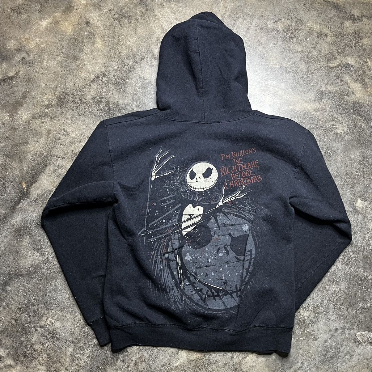 Vintage vintage disney cast member nightmare before christmas hoodie Size US M / EU 48-50 / 2 - 1 Thumbnail