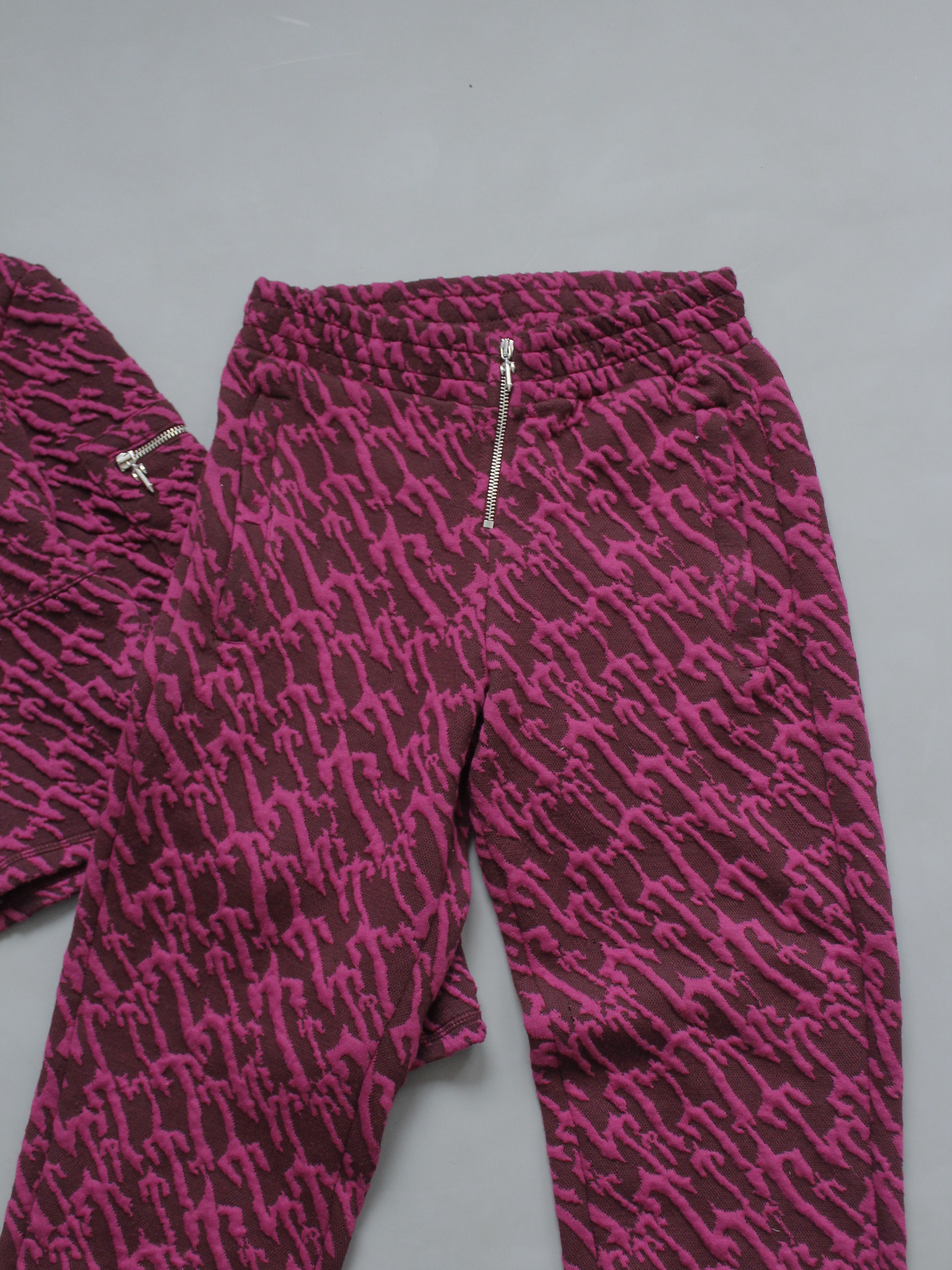 Trapstar London TRAPSTAR TRACKSUIT MULTILOGO WOMENS CROP HOODIE FLARED PANTS Size 30" / US 8 / IT 44 - 4 Thumbnail