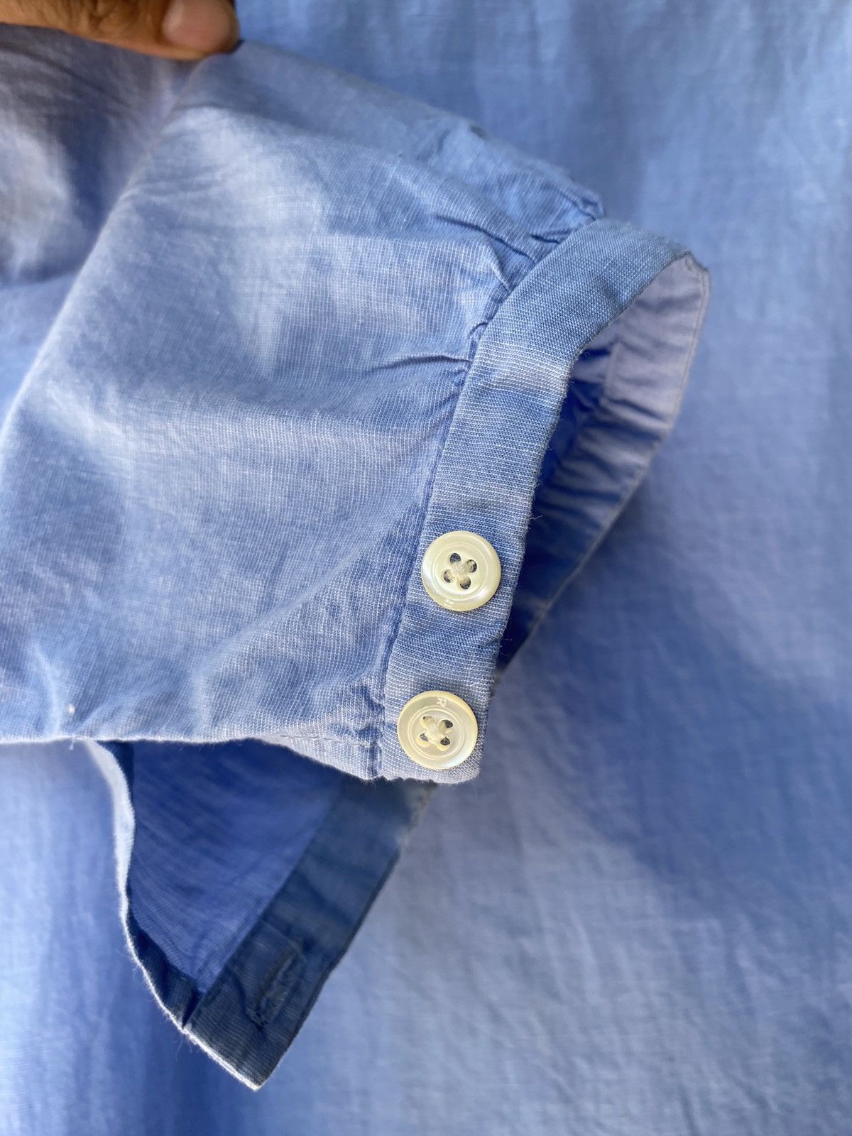 45rpm 45rpm Women Casual Light Blue Puff Sleeve Top Size L / US 10 / IT 46 - 19 Thumbnail