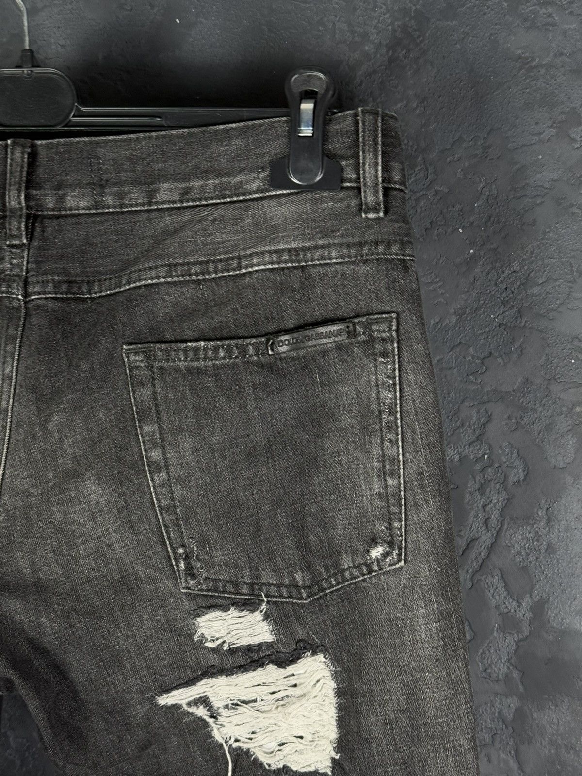 Dolce & Gabbana Dolce Gabbana Ripped Denim Jeans Size US 34 / EU 50 - 9 Thumbnail