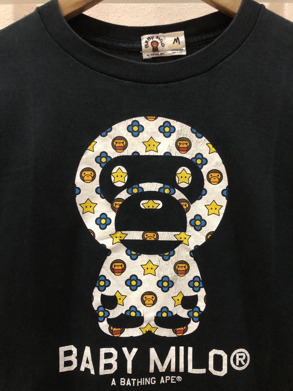 Bape OG 2005 Baby Milo Monogram L/s Shirts Size US M / EU 48-50 / 2 - 2 Thumbnail